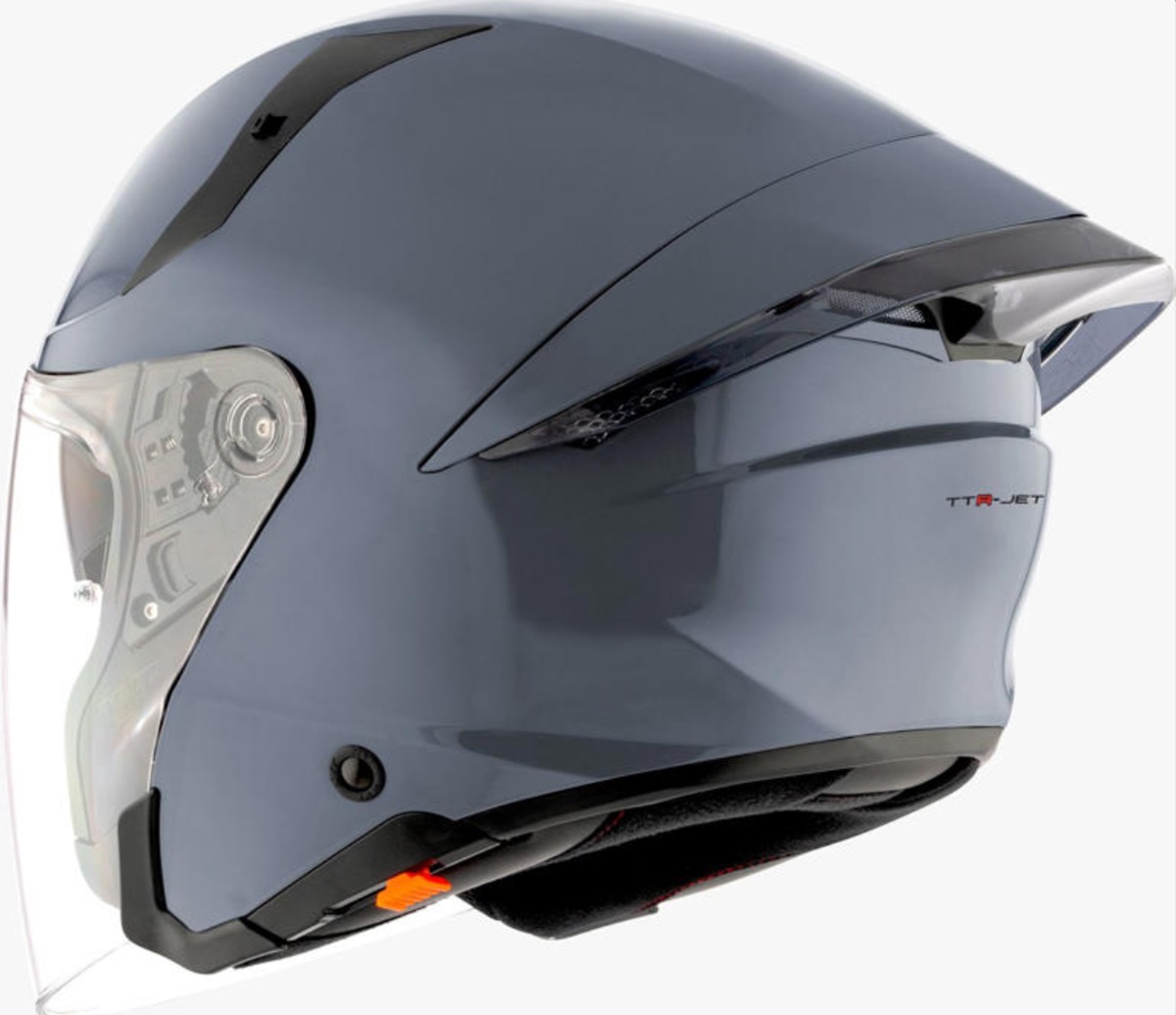 KYT Rilis Helm Baru TT R-JET, Helm Berstandar Eropa Pertama dengan Spoiler!