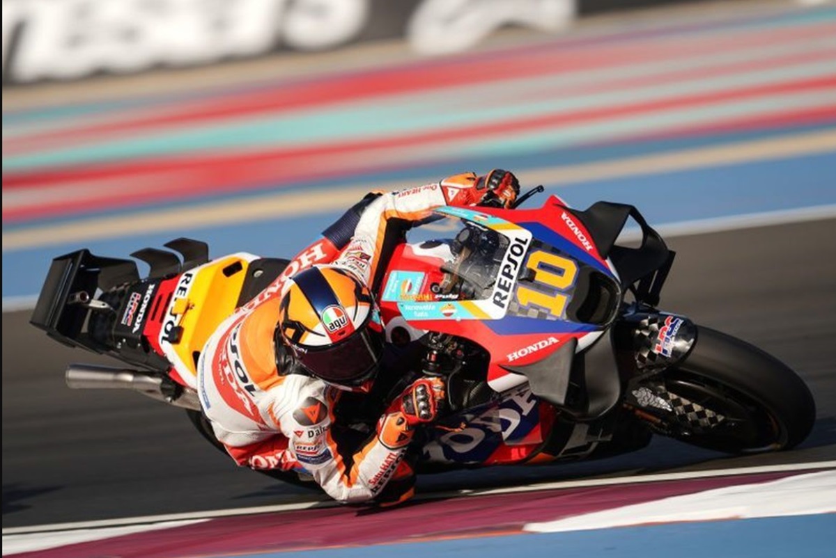 Masalah RC213V Buat Luca Marini Kesulitan dan Gagal di MotoGP Qatar 2024