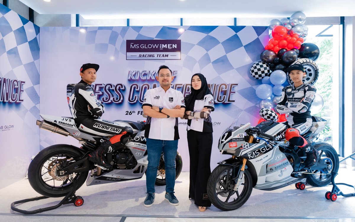 MS Glow For Men Racing Team, Siap Balap di Mandalika Racing Series 2024!