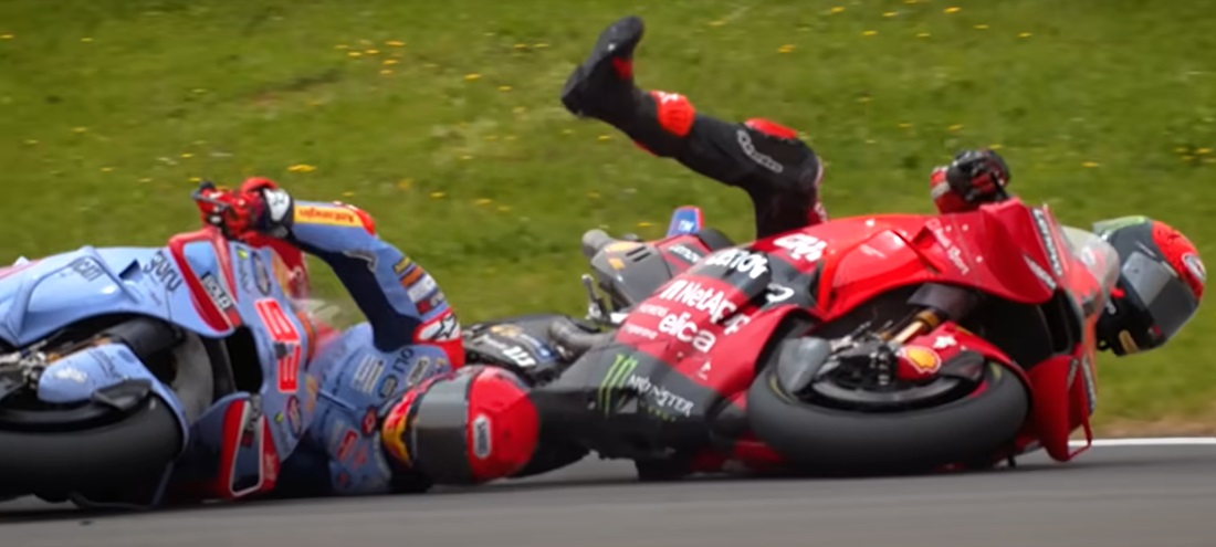 Insiden Francesco Bagnaia dan Marc Marquez, Salah Siapa? Ini Kata FIM MotoGP