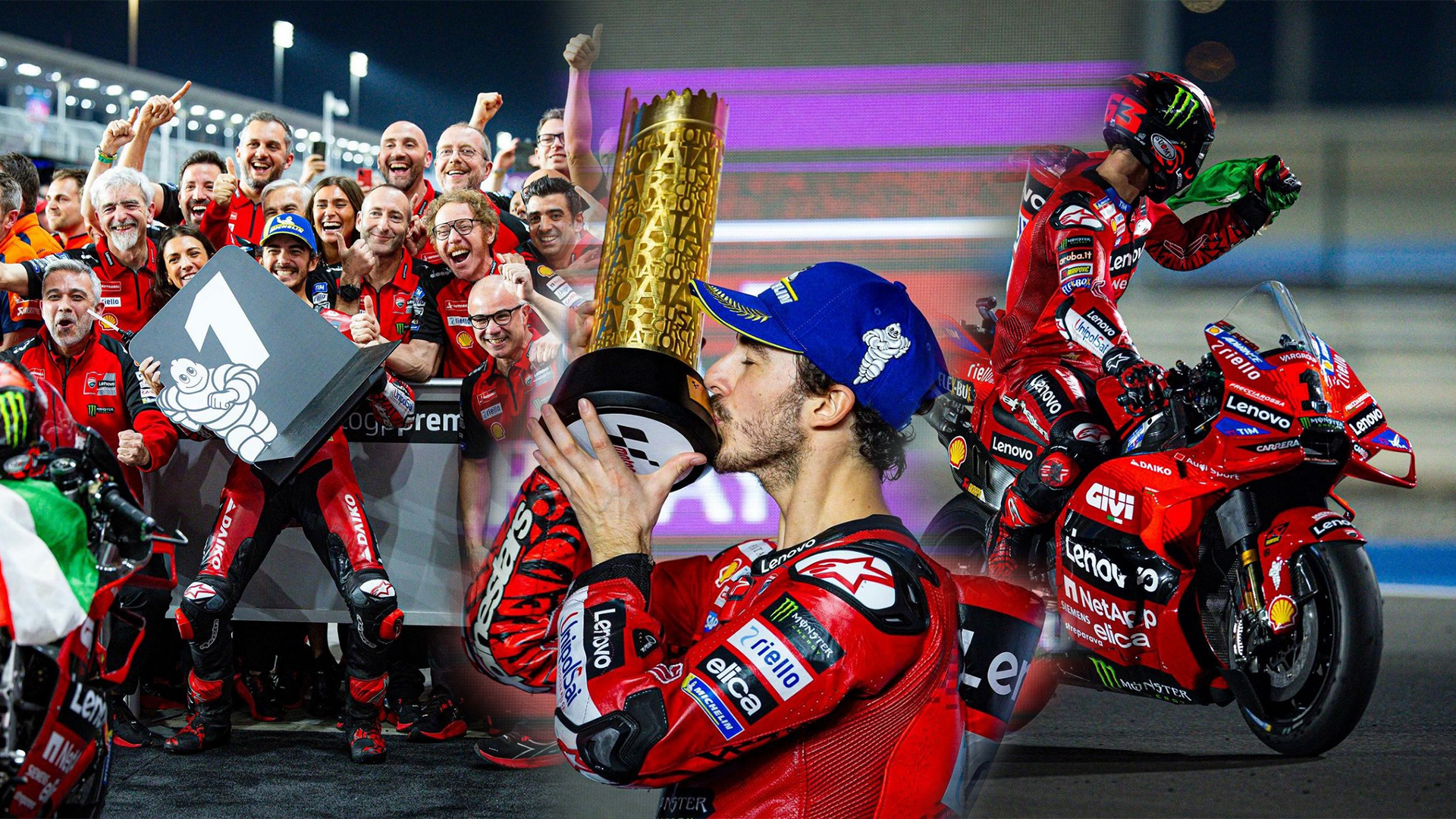 Ungkapan Senang Bos Ducati Atas Kemenangan Pecco Bagnaia di MotoGP Qatar 2024