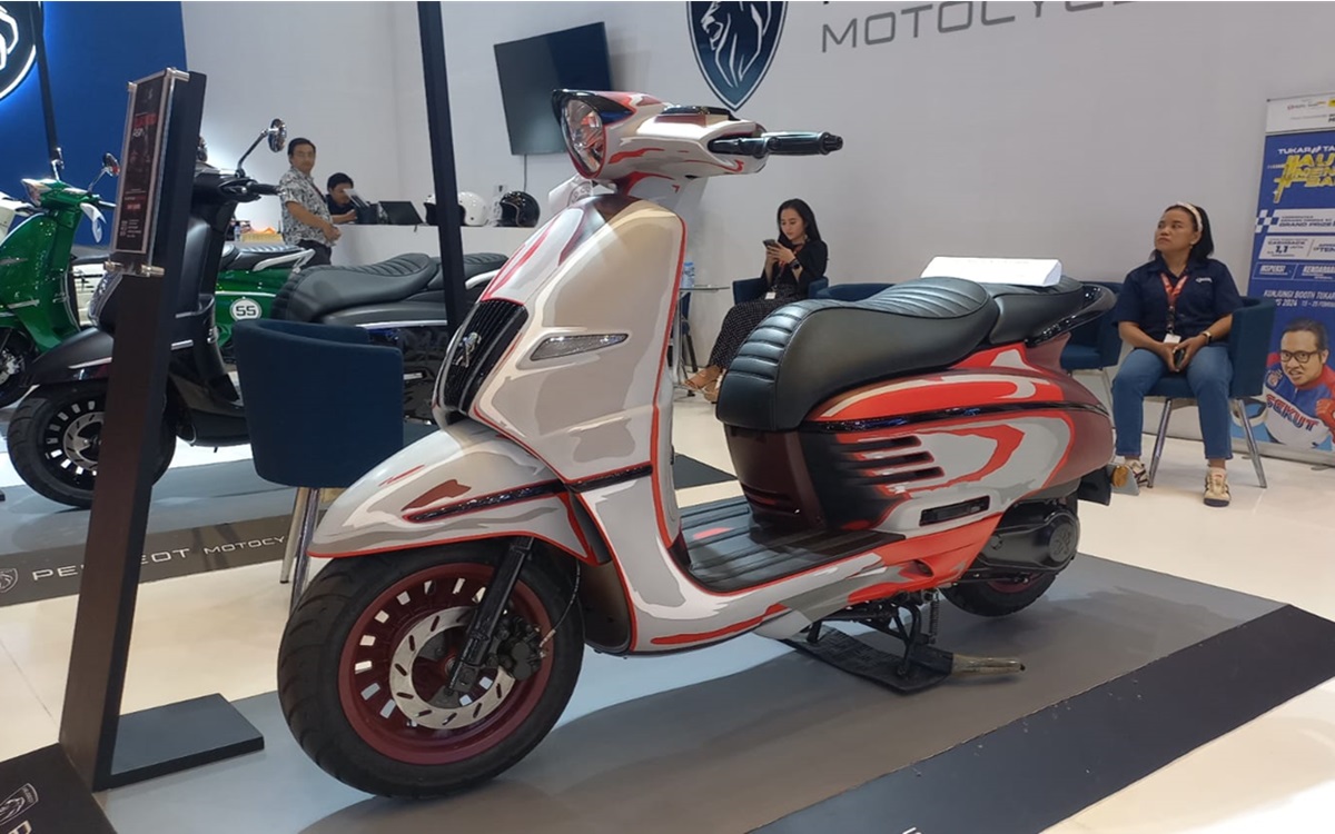 Peugeot Motorcycle Indonesia Ikut Mejeng di IIMS 2024, Django Limited Edition 150