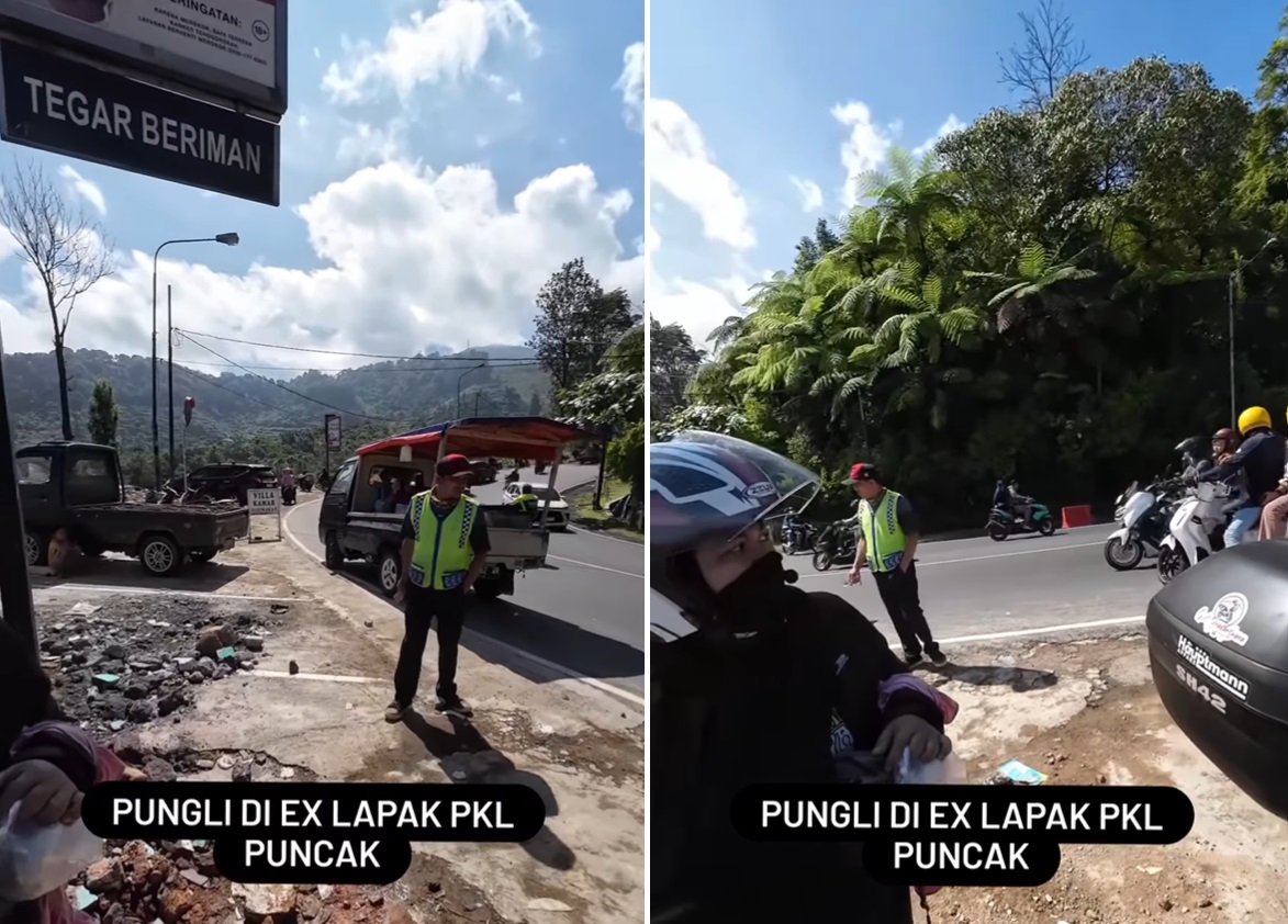 Viral! Lapak PKL Telah Dibereskan, Pungli Tetap Menjadi Masalah di Puncak Bogor 