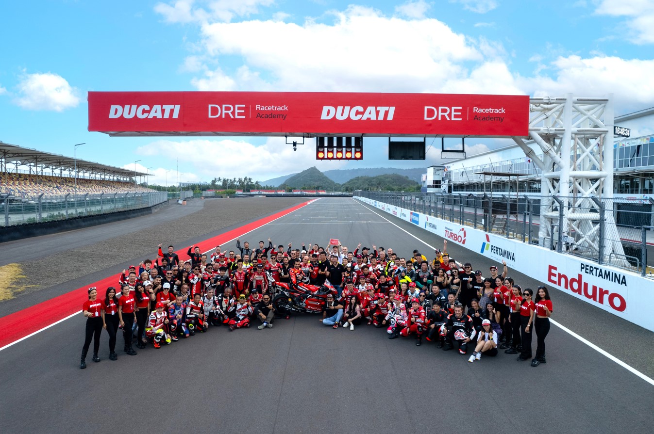 Gelaran Ducati Edisi Perdana DRE Holiday di Mandalika Sukses Digelar 