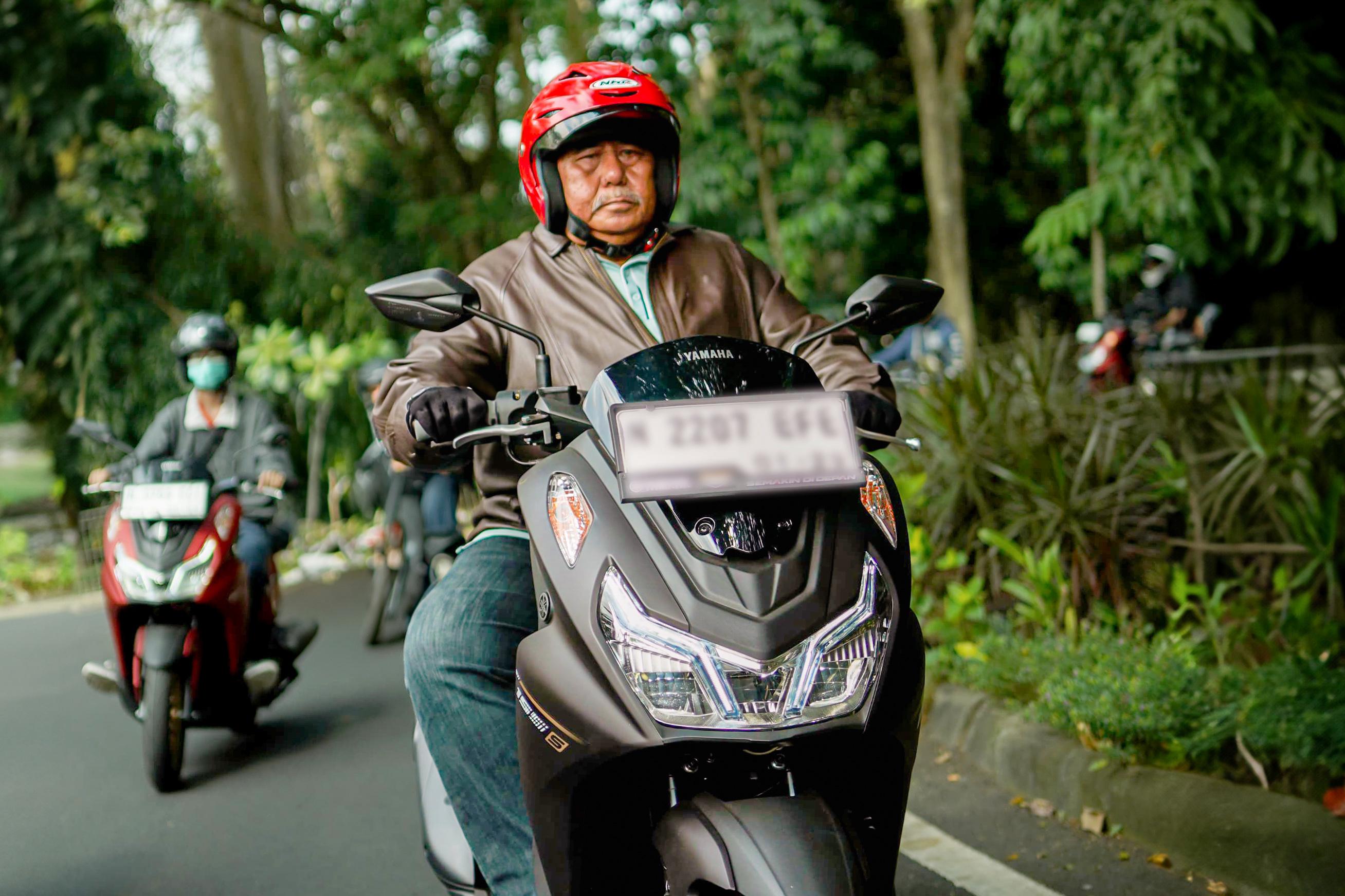 Keliling Kota Pakai LEXi LX 155 di Jawa Timur dan NTB, Ada Bikers Senior yang Ikutan