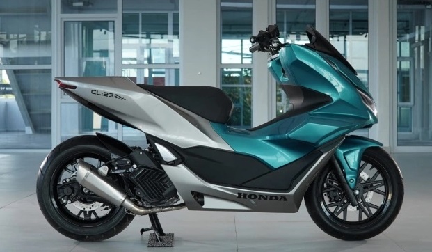 Modifikasi Honda PCX 160 Gaya Techno Vibe, Segar dan Futuristik