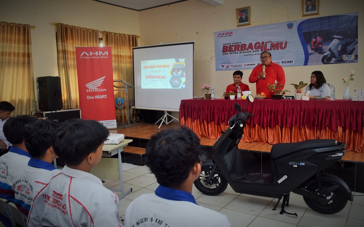 AHM dan Wahana Makmur Sejati Gelar Edukasi ke Pelajar SMK di Jakarta dan Tangerang  