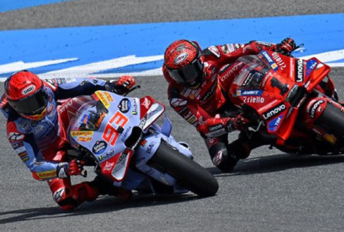 Salip-salipan Lawan Marquez di MotoGP Spanyol 2024, Bagnaia: Pertarungan Sangat Ketat