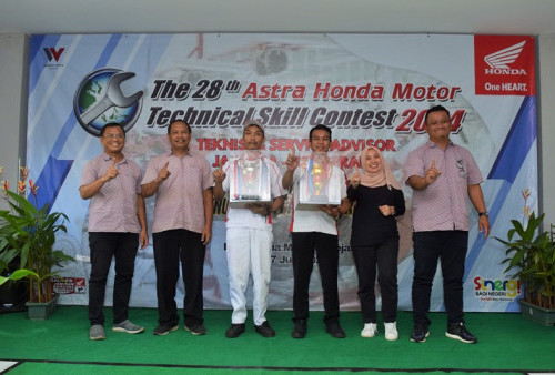 Inilah Pemenang Mekanik Bengkel AHASS Terbaik di Technical Skill Contest 2024 Jakarta-Tangerang 