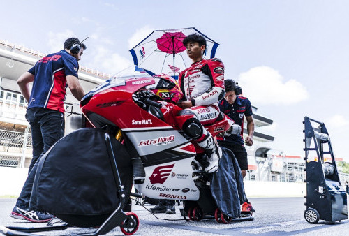 Sempat Cedera, Fadillah Arbi Aditama Dapat Jatah Wildcard di Moto3 Catalunya 2024