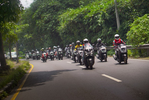 Performa Lexi LX 155 Sukses Taklukan Jalan Perkotaan dan Pegunungan di Jawa Tengah