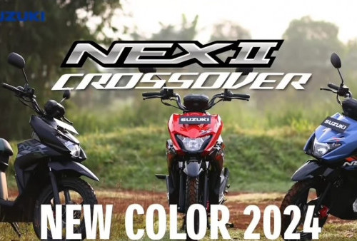 Suzuki Nex Crossover 2024 Dapat Warna Baru, Harga Didiskon Rp 1,5 Juta