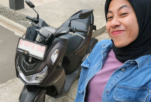 Megawati Hangestri Ngaku Cinta ke Yamaha Lexi LX 155, Apa Istimewanya?