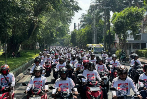 Serunya Parade Vario160, Ribuan Pengendara Honda Meriahkan Jalanan Jawa Timur