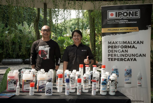 Mantap, Pelumas Ipone Resmi Masuk Indonesia, Bawa Produk Lengkap Untuk Sepeda Motor