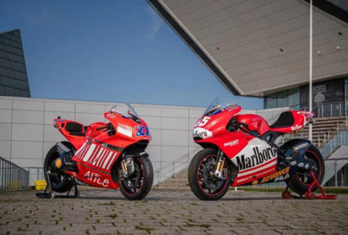 Motor Ducati Milik Loris Capirossi dan Casey Stoner Dilelang, Harganya Fantastis!