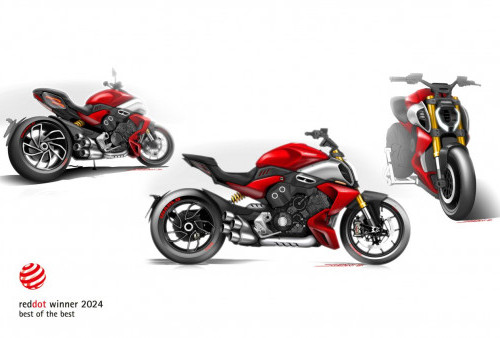 Ducati Diavel V4 Jadi Motor Terganteng Versi Red Dot Award 2024, Segini Harganya di Indonesia