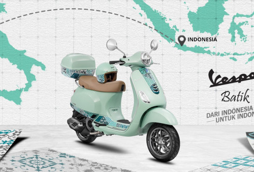 Piaggio Indonesia Bakal Produksi Model Baru, Vespa Batik Stop Produksi ?