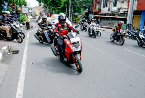 Test Ride Yamaha LEXI LX 155 di Bali