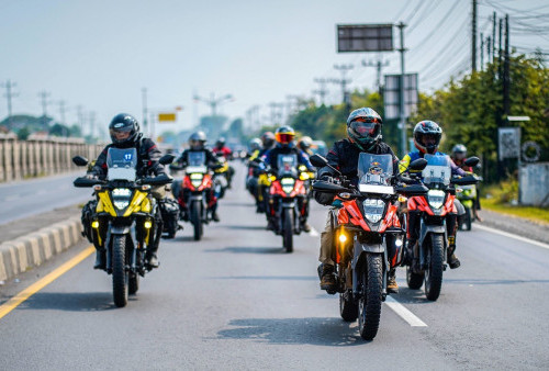Solid! Ratusan Riders VION Gelar Touring Akbar Jakarta- Tegal