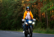 Tips Mudah Mengendarai Sepeda Motor Untuk Kalian yang Berpostur Jangkung 