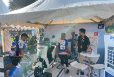 Motor Listrik Honda EM1 e: Kawal Jakarta International Marathon 2024