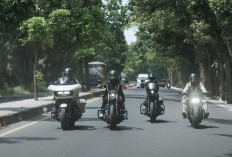 Touring Moge Harley Tanpa Pelat Nomor, Raffi Ahmad dan Ariel Noah Nggak Ditilang